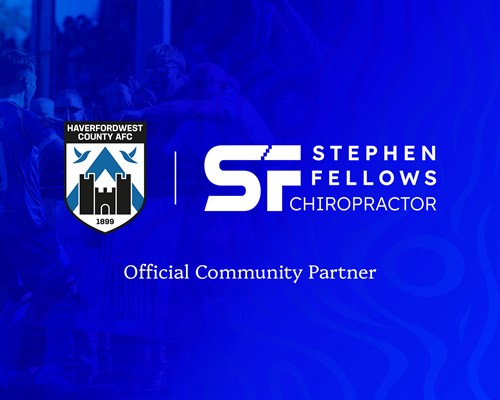 A Perfect Match: Stephen Fellows Chiropractor Partners with Haverfordwest County AFC