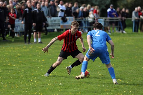 Will Haworth dazzles with the ball at his feet for Goodwick