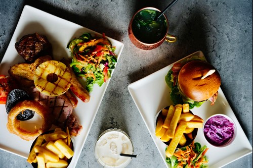 Food at The Lord Nelson Hotel