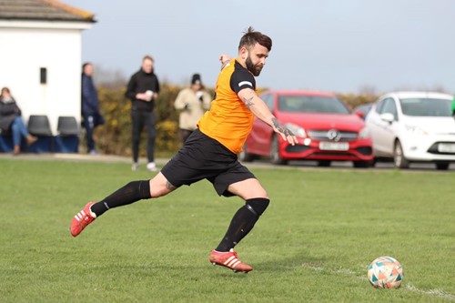 Johnston player-manager Steve Allen