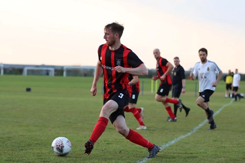 Samuel Butler, who's 94th minute equaliser secured Tenby's promotion