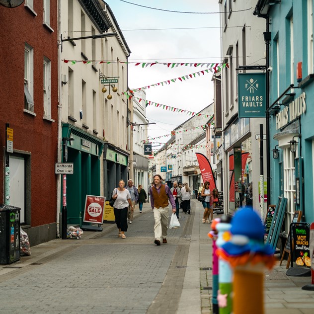 Bridge Street in Haverfordwest