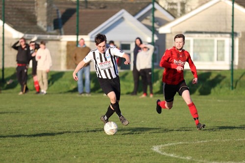 Aidan Rees running with the ball for Neyland