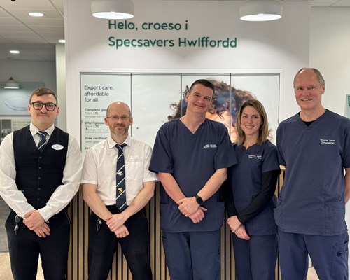 Haverfordwest opticians shortlisted for multiple honours at the Optometry Wales Awards