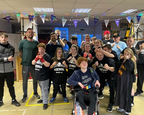 Pembrokeshire’s disability boxing sessions applauded by Stephen Crabb MP