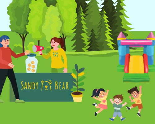 Sandy Bear Children’s Bereavement Charity's inspirational story