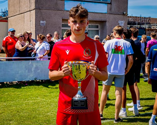 Pembrokeshire teenager scores on Wales U15s debut