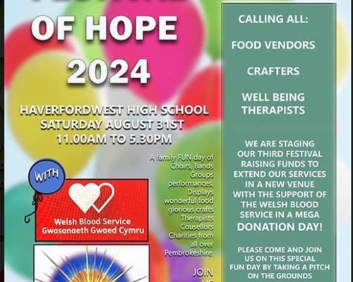 Adam's Festival of Hope returns