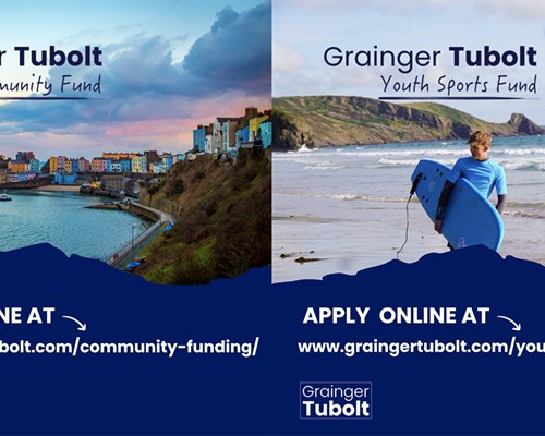 Grainger Tubolt Ltd Invests in Pembrokeshire with New Community and Youth Sports Funds