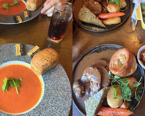 Delicious Sunday Lunch at The Rising Sun